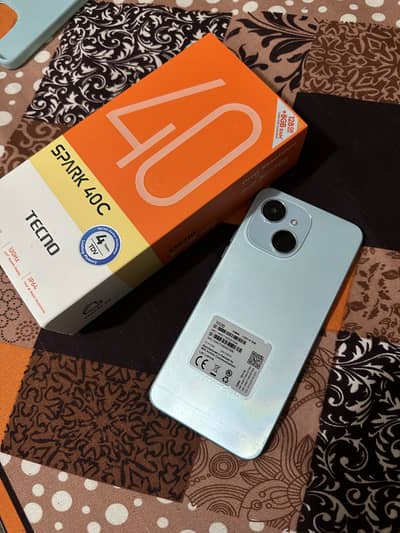 Tecno 40c one week used