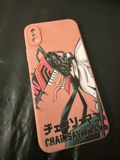 Chainsaw man iPhone X case