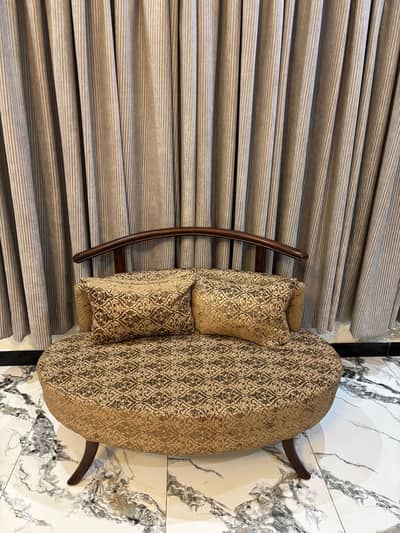 Stylish Two-Seater Loveseat Sofa