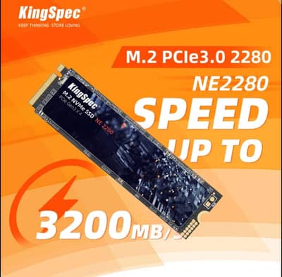 KingSpec 1TB NVMe SSD - PCIe Gen 3x4 2280 SSD M2 NVMe for Laptop