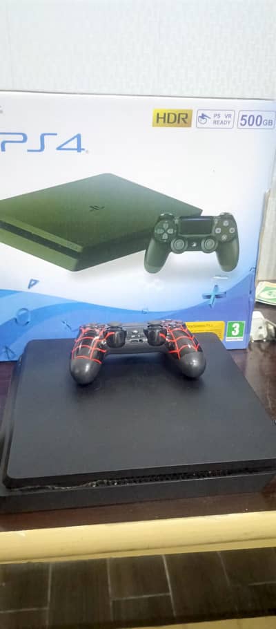 PlayStation 4 silm 500gb  jailbreak  9.0 with box