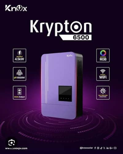 knox brand all inverters and batteries available