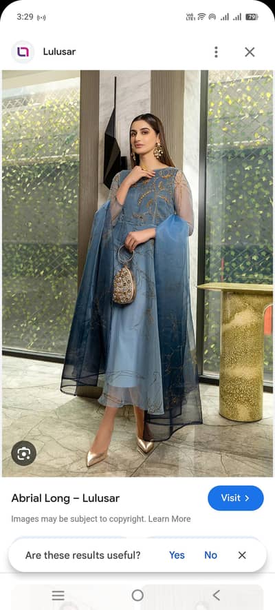 original Lulusar frock original price 13000