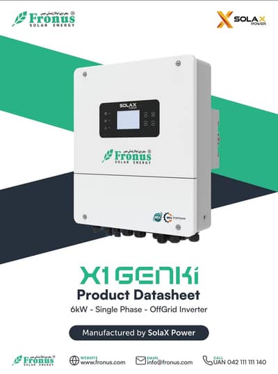 Fronus 6kv ip65 hybrid solar inverter by solax power