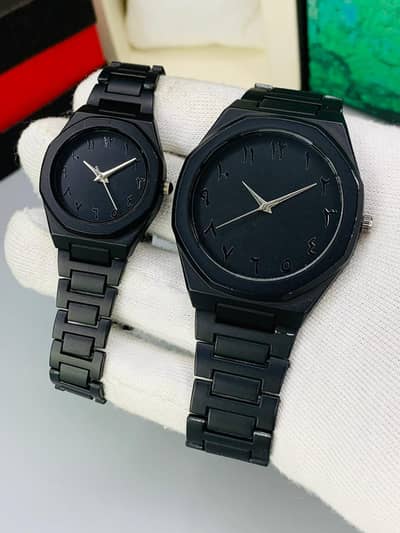 Couple Watch Aura Steel