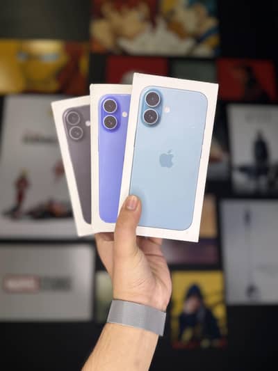 iPhone 16 Box Pack NON PTA Sim Lock Brand New