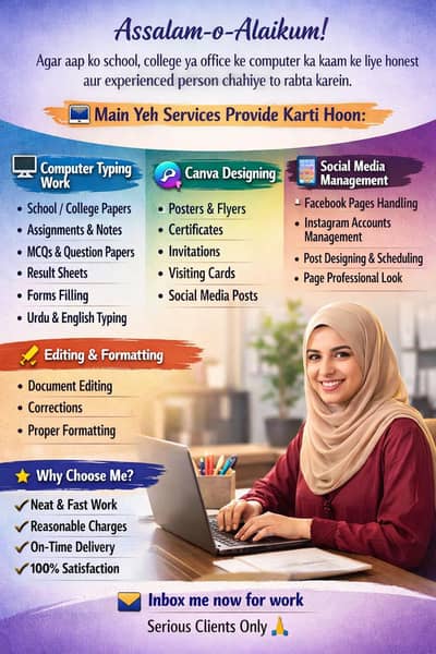 Any Type of Typing Paper Work