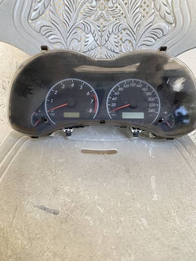 Steering wheel/speedo meter/headlight chrome