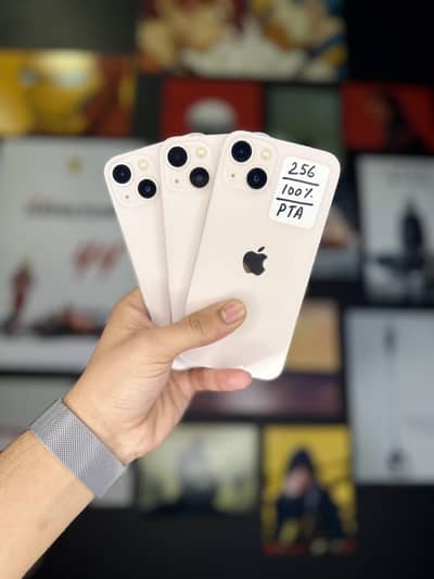Iphone 13 Dual Sim PTA 256GB untouch Stock 100% Original