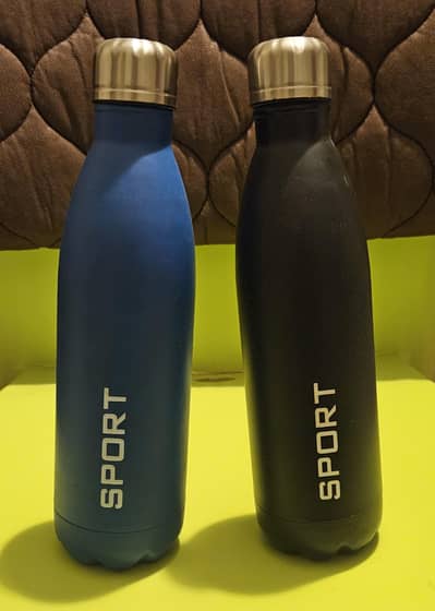 Stainless Steel & Plastic Water Bottles