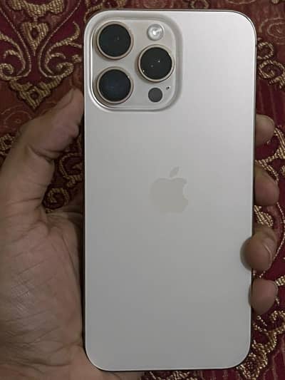 IPhone 16 Pro Max Desert Titanium 256gb JV Non PTA
