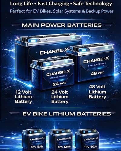 Lithium batteries all types
