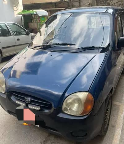 Santro 2000 A-C on Orignal Body Better Mehran/Alto/Coure