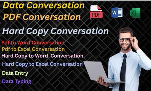 Professional Typing & Data Entry | PDF to Word & Excel Conversion