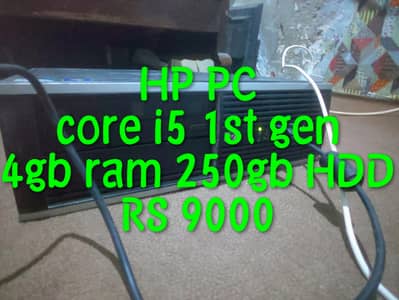 i5,i3 PC and lcd,printer