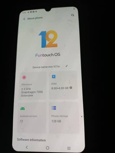 vivo y21 e