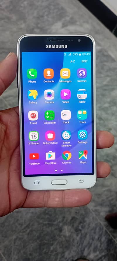 Samsung J3F'4G''dual sim'no open'no falt' (03196263273)