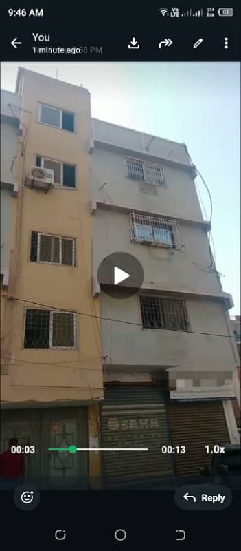 2 Bed DD apartment 1st floor park face in DHA phase 2 ext shahBaz BaLoch 0322.5996882.