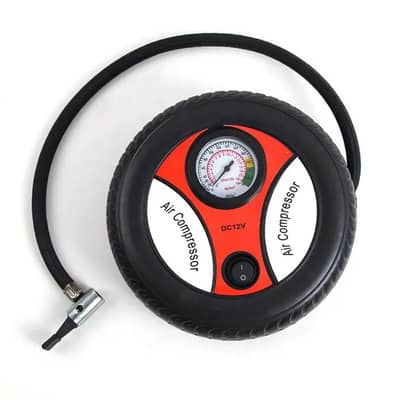 Car Air Compressor 12V Electric Tire Inflator Pump with pressure