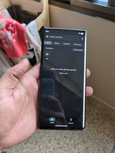 Google Pixel 6 Pro Line on Display