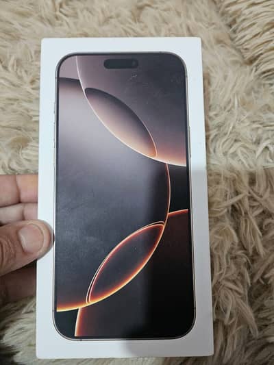 16 Pro Max (256 Gb) , Non-PTA , Only Box Open , 5 Days Use , 12 Cycle
