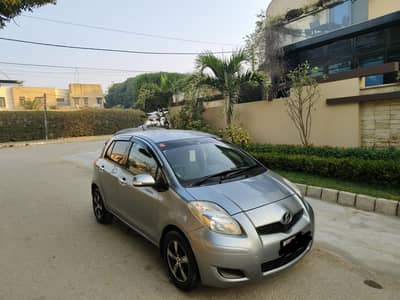 TOYOTA VITZ F-1.0 MODEL 2008 REG. 2012 ORIGINAL PENCIL GREY COLOR