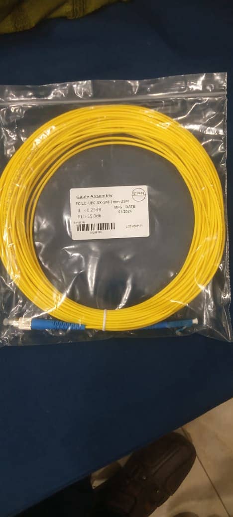 Fiber Optic Patch Cords – High Quality | Ethernet Patch Cord 5