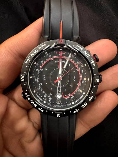 Timex T2N720 Analog Compass watch.