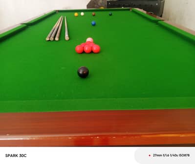 snooker table for sale excellent condition