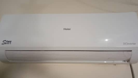 Haier 1.5 ton DC inverter heat and cool