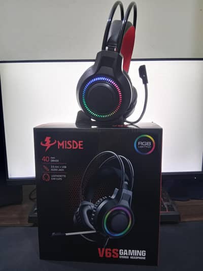 New box pack USB gaming headset