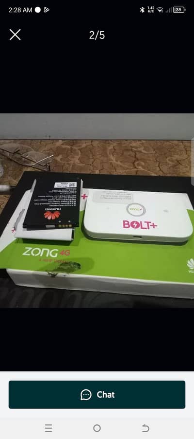Zong 4G Wifi Device