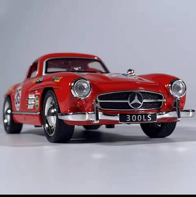 Mercedes-Benz 300 SL Racing Diecast 1:32 | Metal Collector Model