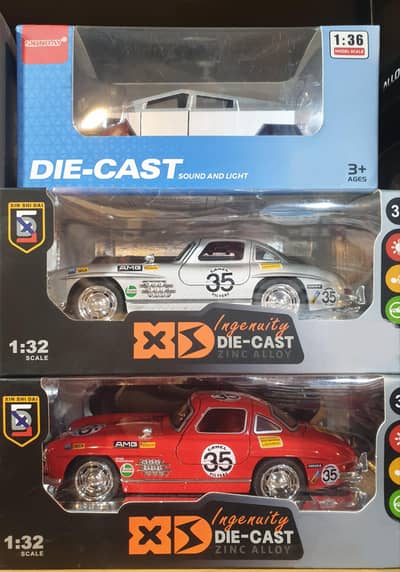 Mercedes-Benz 300 SL Racing Diecast 1:32 | Metal Collector Model