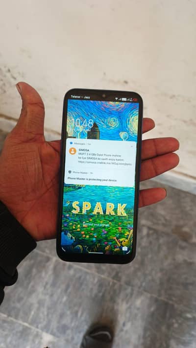 Techno spark 6 go  4 ram 64GB memory