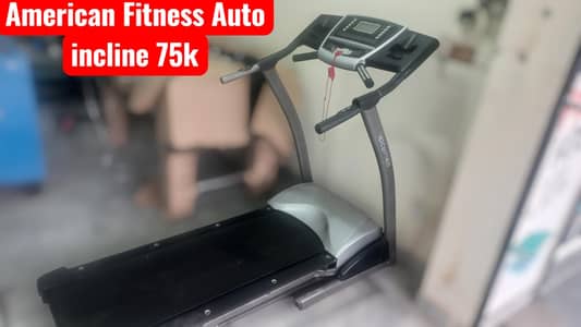 Auto treadmill trademill tredmill electric exercise walk machine cycle