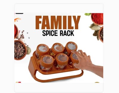 Kitchen Spice Rack for Daily Use / کچن اسپائس ریک روزمرہ استعمال کے لی