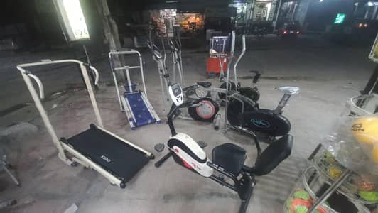 Imported manual treadmill Exercise running walk machine jogging cycle