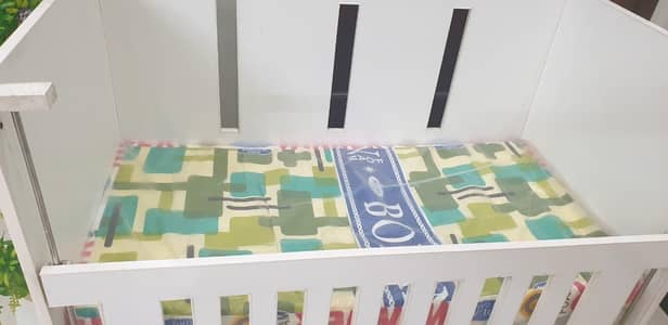 Baby Cot with Brand New Mattress | Condition A+