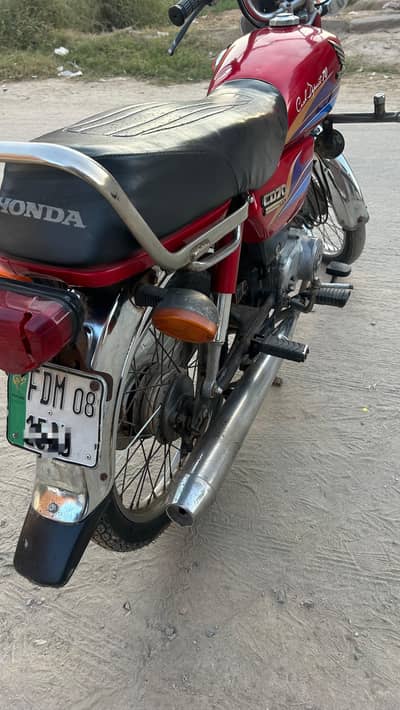 Honda Cd 70 new condition 2008