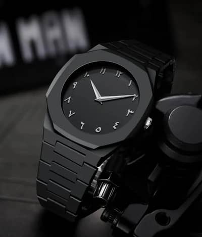 Black Arabic Aura watch