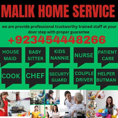 PROFESSIONAL MAID, BABY SITTER, PATIENT ATTENDENT, COOK, HELPER