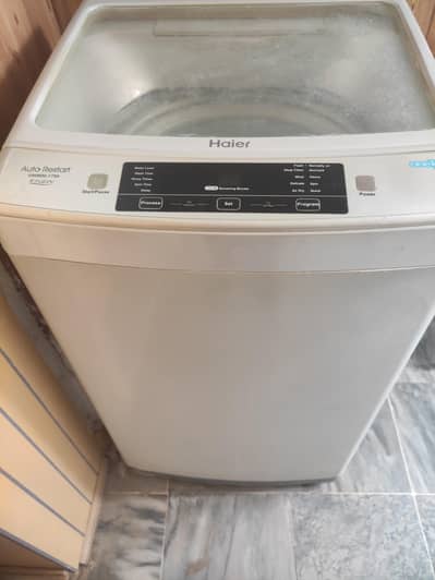 haier  full automatic machine