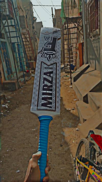 Premium Mirza F-Plus Player Edition - Tape Ball Cricket Bat