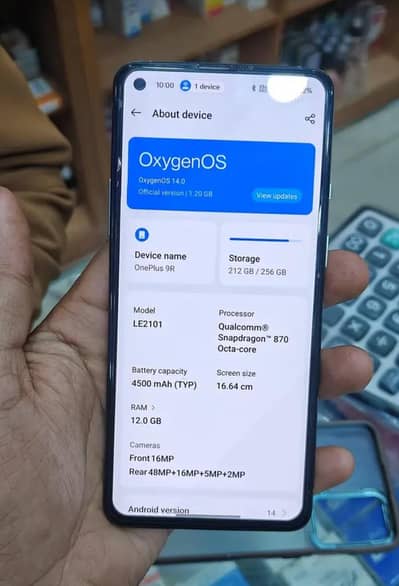 oneplus 9r 12 256 sargodha gilwala