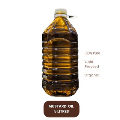 Mustard oil 5 Litre Cold pressed