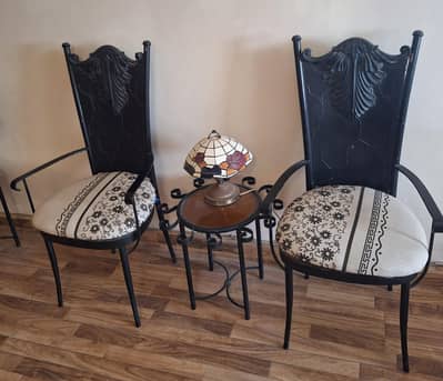 Living Room Chairs and Peg Tables