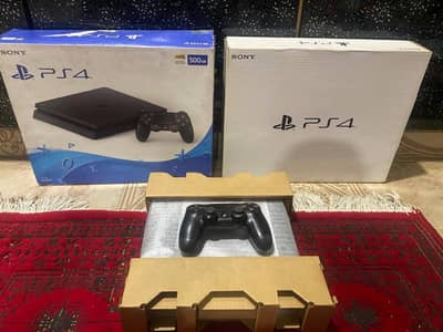 Playstation 4 slim 500 gb with GTA V expanded edition for sale.