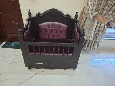 Baby Cot for sale - wooden