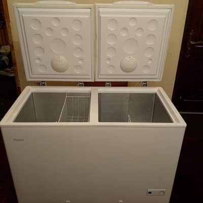 Deap freezer and refrigerator from Hair company